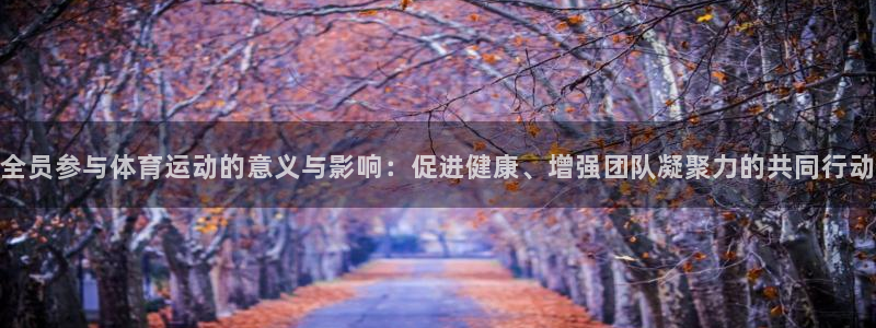 星速体育app免费下载安装：全员参与体育运动的意义与影响：促进健康、增强团队凝聚力的共同行动